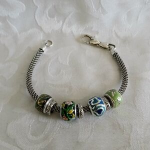 Beaded Multi-Color Silverton Womans Bracelet